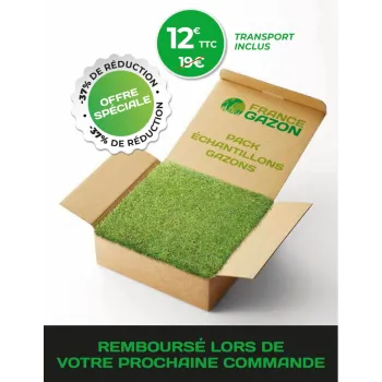France Gazon | Pack échantillons de gazons synthétiques