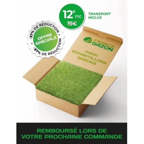 France Gazon | Pack échantillons de gazons synthétiques